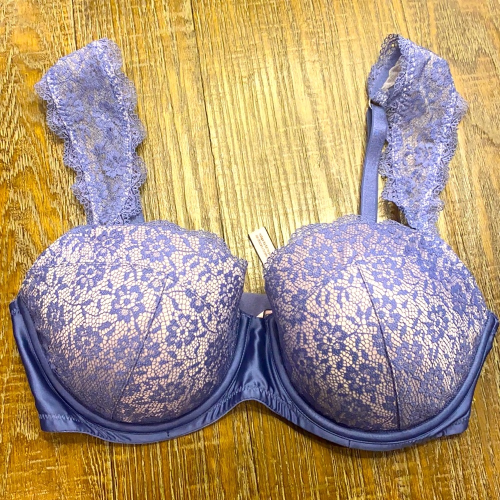 VS Dream Angels lined demi in purple